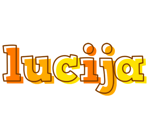 Lucija desert logo