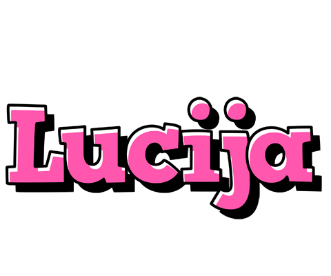 Lucija girlish logo