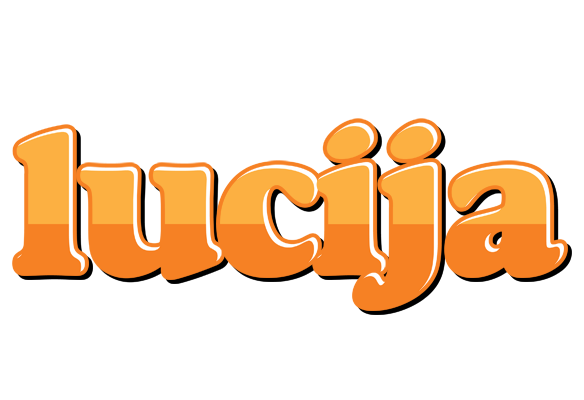 Lucija orange logo