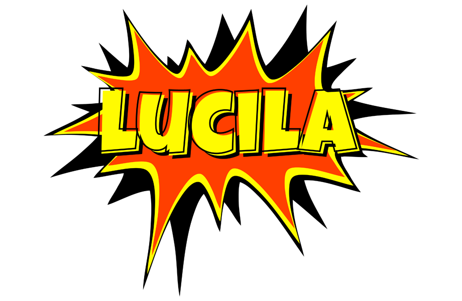 Lucila bazinga logo