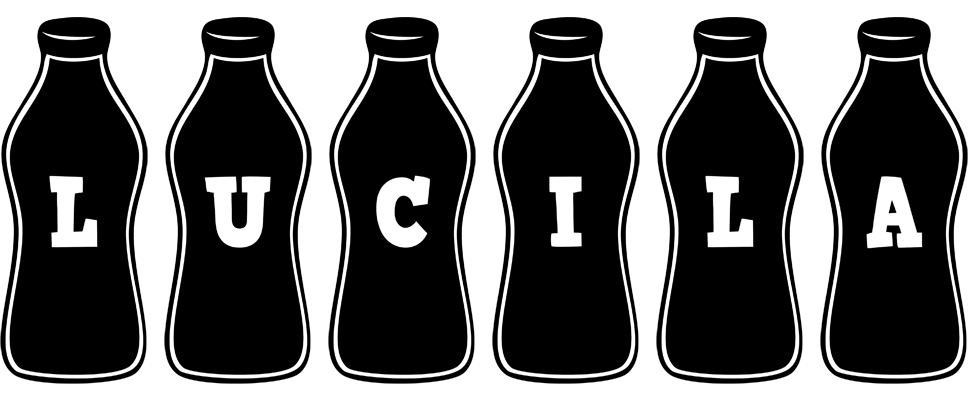 Lucila bottle logo