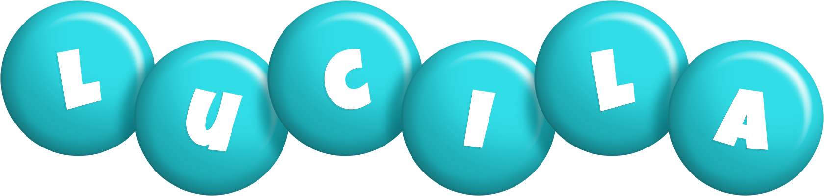 Lucila candy-azur logo
