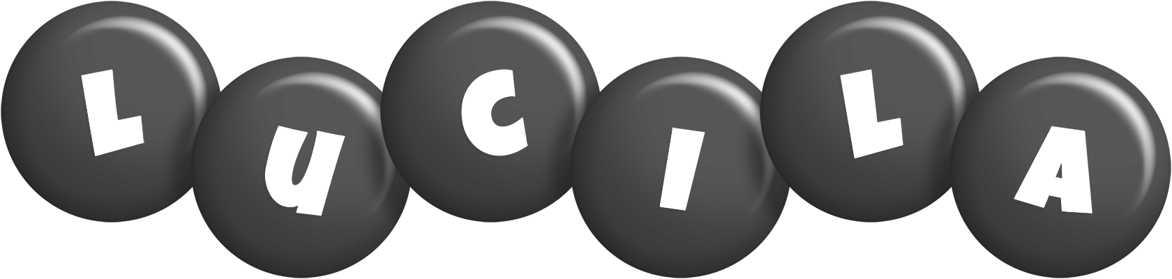 Lucila candy-black logo