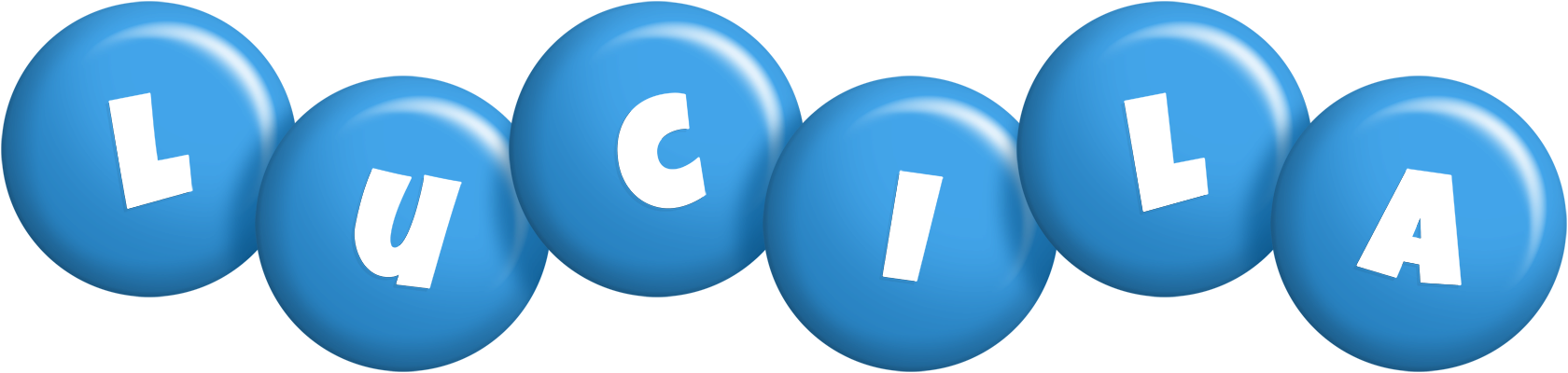 Lucila candy-blue logo