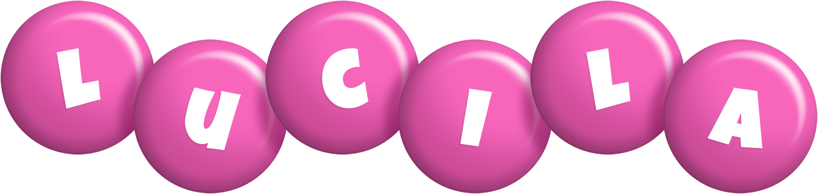 Lucila candy-pink logo