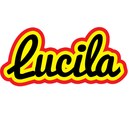 Lucila flaming logo