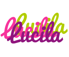 Lucila flowers logo