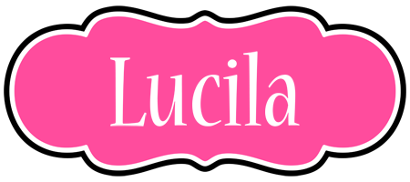 Lucila invitation logo