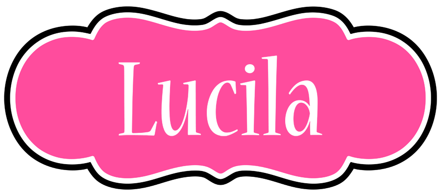 Lucila invitation logo