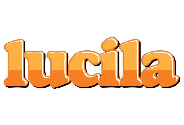 Lucila orange logo