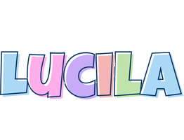 Lucila pastel logo