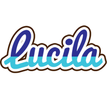 Lucila raining logo