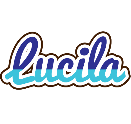 Lucila raining logo