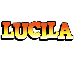 Lucila sunset logo