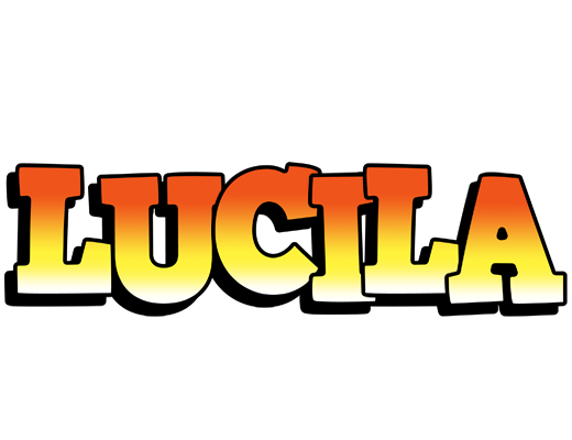 Lucila sunset logo