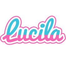 Lucila woman logo