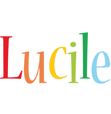 Lucile birthday logo