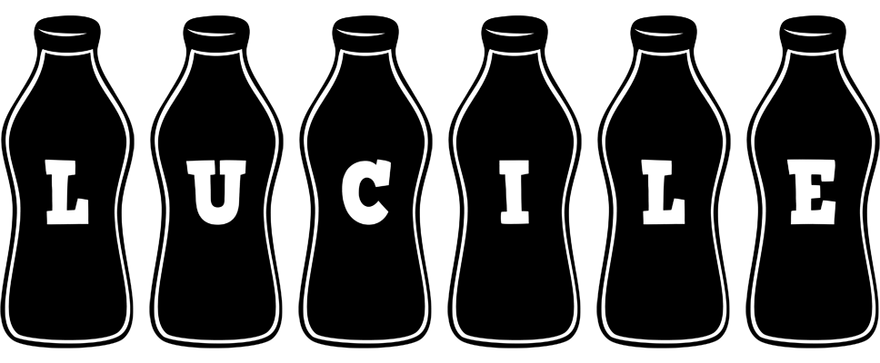 Lucile bottle logo