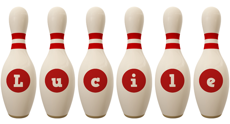 Lucile bowling-pin logo