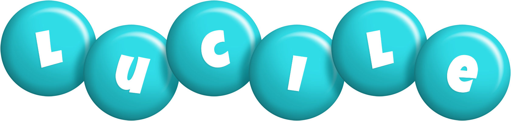 Lucile candy-azur logo