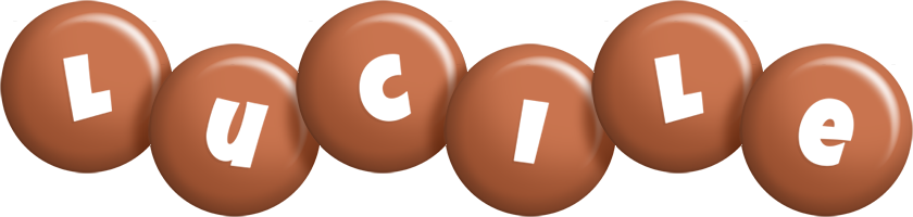 Lucile candy-brown logo