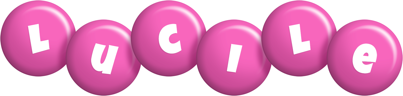 Lucile candy-pink logo