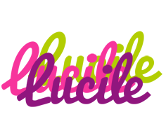 Lucile flowers logo