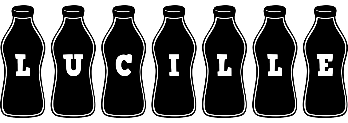 Lucille bottle logo