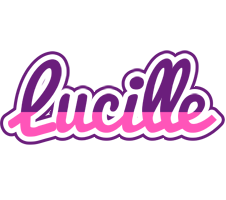 Lucille cheerful logo