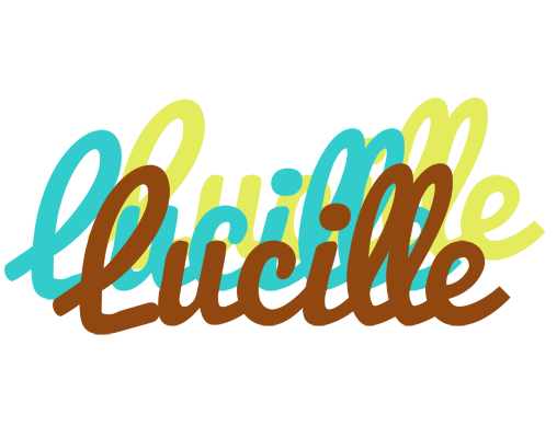 Lucille cupcake logo