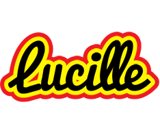 Lucille flaming logo