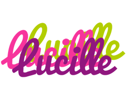 Lucille flowers logo