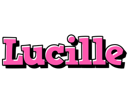 Lucille girlish logo