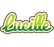 Lucille golfing logo