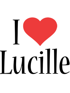 Lucille i-love logo