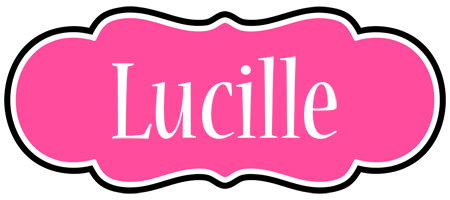 Lucille invitation logo