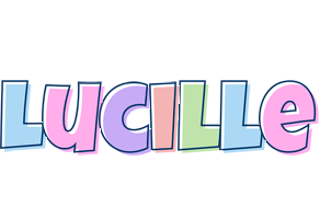 Lucille pastel logo