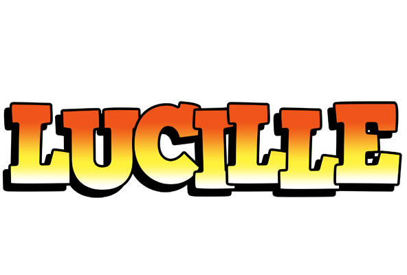 Lucille sunset logo