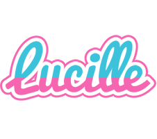 Lucille woman logo