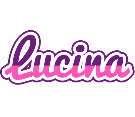 Lucina cheerful logo