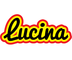 Lucina flaming logo