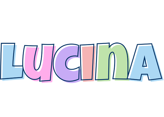 Lucina pastel logo