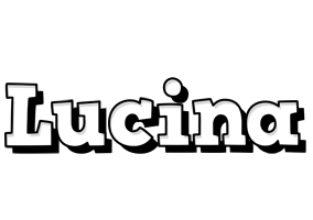 Lucina snowing logo