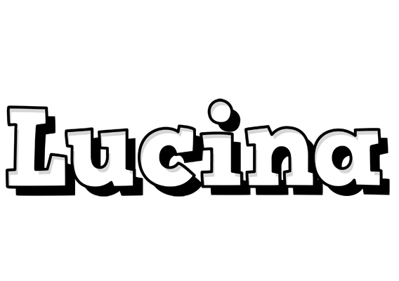 Lucina snowing logo