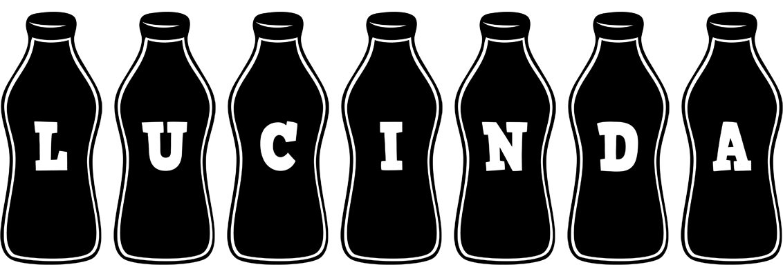 Lucinda bottle logo
