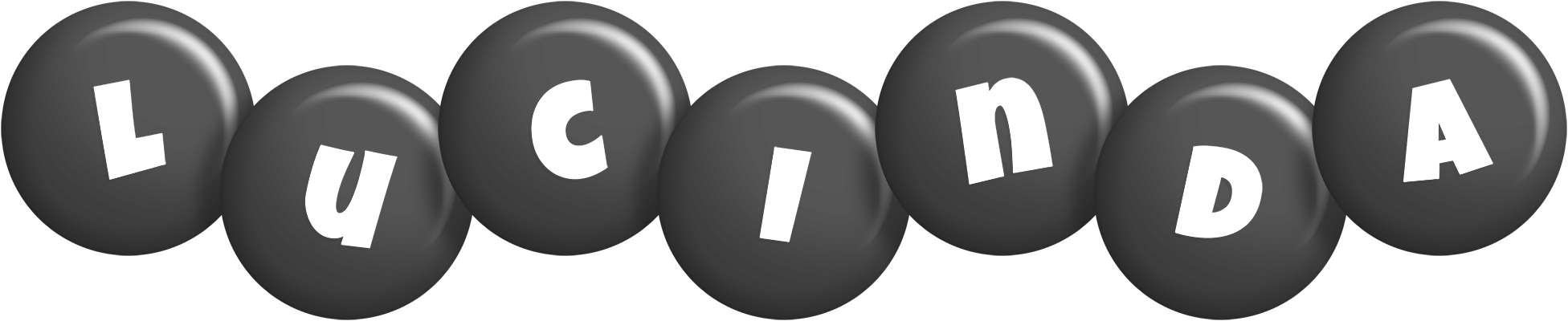 Lucinda candy-black logo