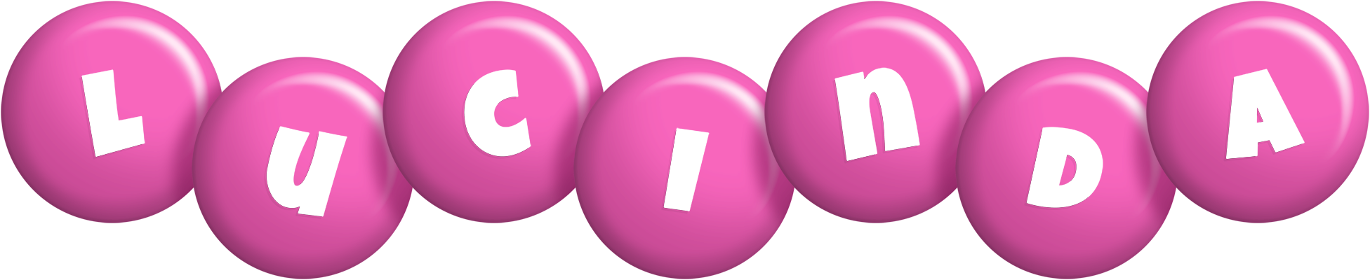 Lucinda candy-pink logo