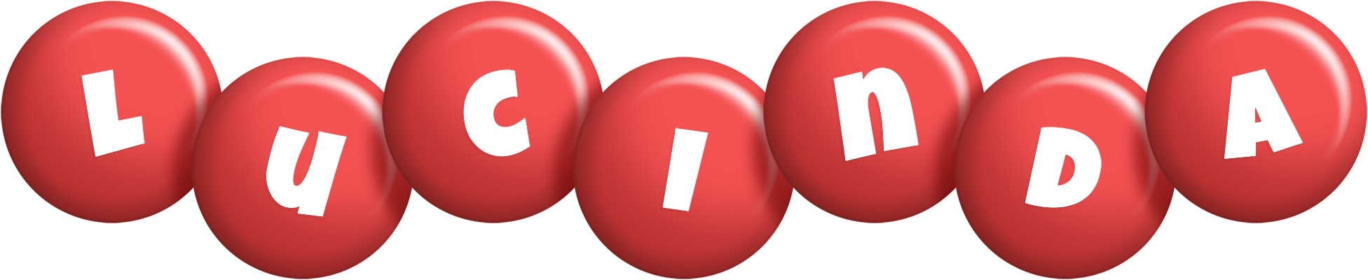 Lucinda candy-red logo