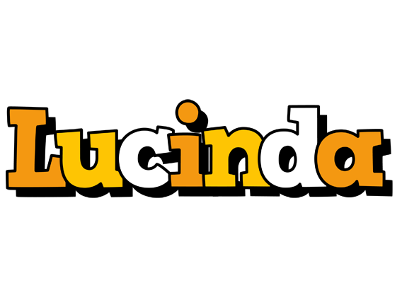 Lucinda cartoon logo