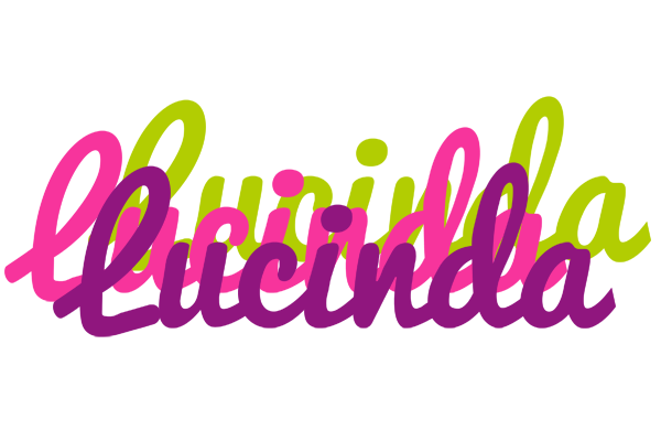 Lucinda flowers logo